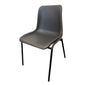Plastic Stacking Chair Black - Trade Pack of 12