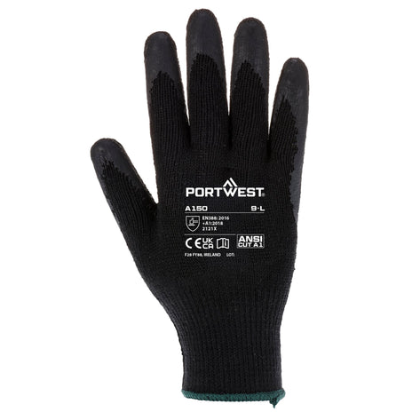 Portwest A150 Grip 10 Latex Economy Glove (Pack of 12)