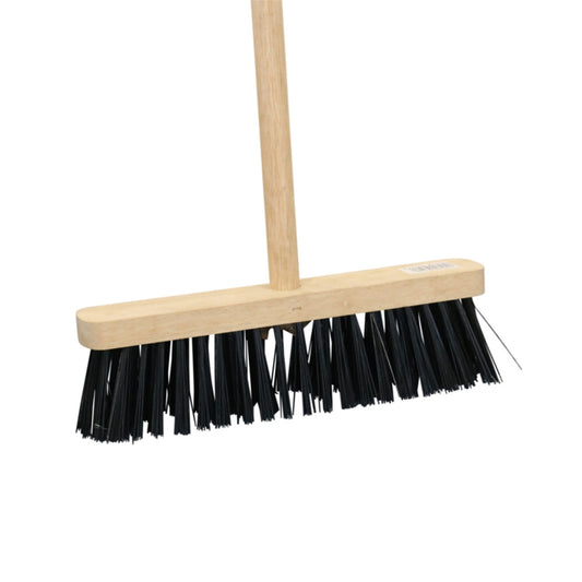 13" Polyfibre Broom Head Black