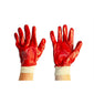 Scudo PVC Knitwrist Glove Red - Trade Pack of 300 Pairs