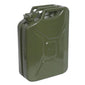 20 Litre Steel Jerry Can Khaki - Trade Pack of 10