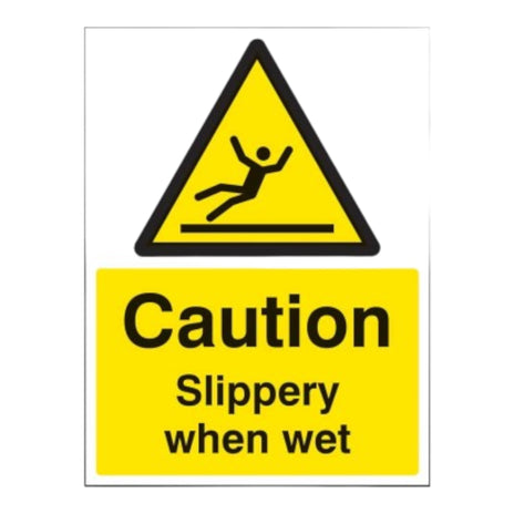 Caution Slippery When Wet