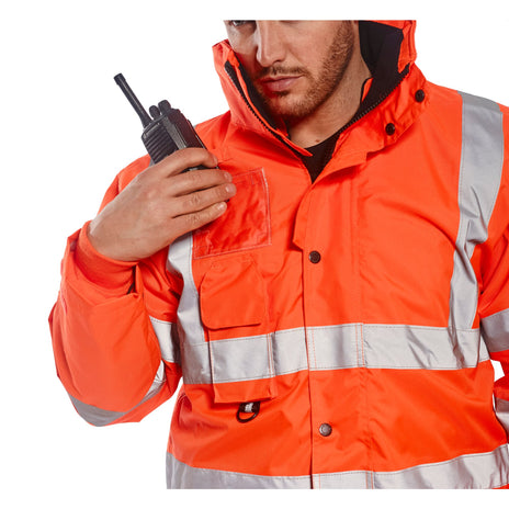 Portwest RT27 Hi-Vis Breathable 7-in-1 Traffic Jacket