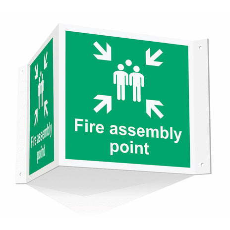 Spectrum Industrial Fire Assembly Point (Projection Sign) Sign 4460