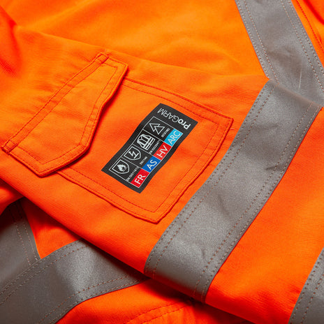 ProGARM 4693 Hi-Vis Orange Lightweight Arc Flash Coverall 6.2 cal/cm² APC 1