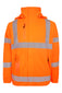 Lyngsoe 4WS-5057 4-Way Stretch Breathable Hi-Vis Rain Jacket EN ISO 20471 Class 3