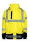 Lyngsoe 4WS-5057 4-Way Stretch Breathable Hi-Vis Rain Jacket EN ISO 20471 Class 3