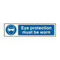 Spectrum Industrial Eye Protection Must Be Worn Sign 0007