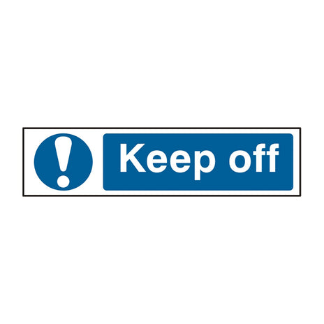 Spectrum Industrial Keep Off Sign 5007