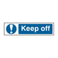 Spectrum Industrial Keep Off Sign 5007