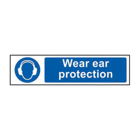 Spectrum Industrial Wear Ear Protection Sign 5016