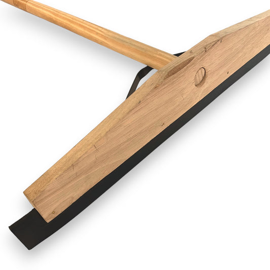 Wooden Squeegee 24" (610mm) C/W 48" Handle