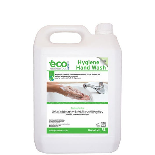 Eco Endeavour hygiene hand wash refill, 5 litre container