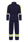Tranemo 5716 88 Cantex 57 FR Multinorm Boilersuit Yellow/Navy EN ISO 11612