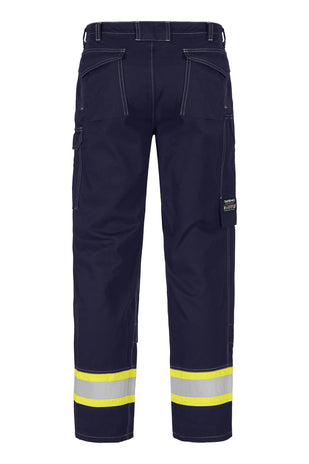 Tranemo 5726 88 Cantex 57 FR Multinorm Trousers Yellow/Navy EN ISO 11612