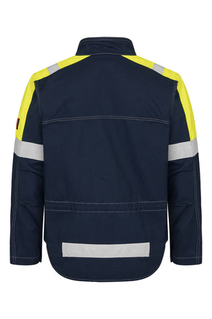 Tranemo 5736 88 Cantex 57 FR Multinorm Jacket Yellow/Navy EN ISO 11612