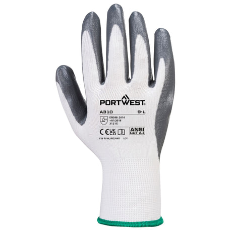 Portwest A310 Flexo Grip Nitrile Palm Coated Glove (Pack of 12)