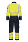 Tranemo 5811 81 Tera TX FR Arc Hi-Vis Boilersuit Yellow/Navy EN ISO 11612