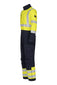 Tranemo 5811 81 Tera TX FR Arc Hi-Vis Boilersuit Yellow/Navy EN ISO 11612