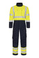 Tranemo 5811 81 Tera TX FR Arc Hi-Vis Boilersuit Yellow/Navy EN ISO 11612
