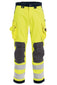 Tranemo 5820 81 Tera TX FR Arc Hi-Vis Trousers Yellow/Navy EN ISO 11612