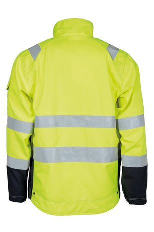 Tranemo 5831 81 Tera TX FR Arc Hi-Vis Jacket Yellow/Navy EN ISO 11612