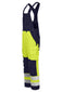 Tranemo 5840 81 Tera TX FR Arc Hi-Vis Bib and Brace Yellow/Navy EN ISO 11612