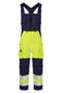 Tranemo 5840 81 Tera TX FR Arc Hi-Vis Bib and Brace Yellow/Navy EN ISO 11612