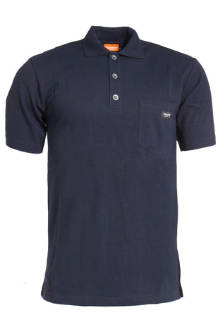 Tranemo 5905 89 FR Anti-Static Polo Shirt Navy EN ISO 14116