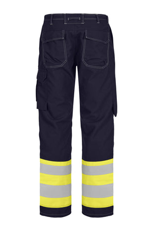 Tranemo 6023 81 Tera TX Non-Metal FR Arc Hi-Vis Trousers Yellow/Navy EN ISO 11612