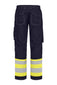 Tranemo 6023 81 Tera TX Non-Metal FR Arc Hi-Vis Trousers Yellow/Navy EN ISO 11612
