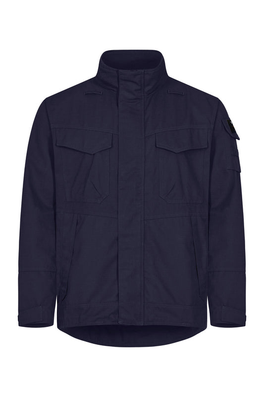 Tranemo 6035 81 Tera TX Non-Metal FR Arc Jacket Navy EN ISO 11612 front