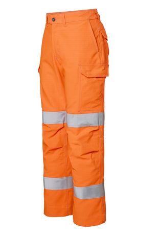 Tranemo 6121 82 Edge FR Arc Hi-Vis Rail Trousers Orange RIS-3279-TOM