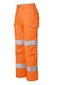Tranemo 6121 82 Edge FR Arc Hi-Vis Rail Trousers Orange RIS-3279-TOM