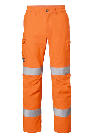 Tranemo 6121 82 Edge FR Arc Hi-Vis Rail Trousers Orange RIS-3279-TOM