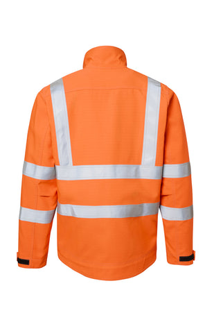 Tranemo 6131 82 Edge FR Arc Hi-Vis Rail Jacket Orange RIS-3279-TOM