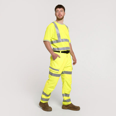 Pulsar PROTECT Hi-Vis Stretch Combat Trousers (PR336-R / P346-R)