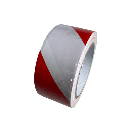 Stickman Warning Tape Red/White 50mm x 33m - Trade Pack of 120