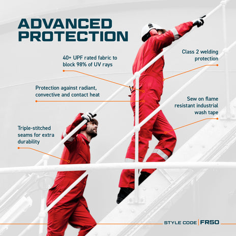 Portwest FR50 Bizflame Plus FR/AS Coverall