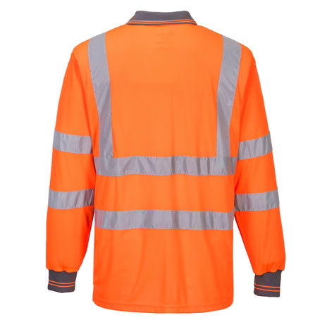 Portwest S277 Hi-Vis Long Sleeve Polo Shirt