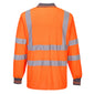 Portwest S277 Hi-Vis Long Sleeve Polo Shirt