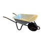 Galvanised Wheelbarrow 90 Litre Pneumatic Tyre - Trade Pack of 5