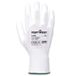 Portwest A120 Black Pu Palm Coated Grip Glove (Pack of 12)