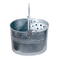 Galvanised Mop Bucket 13 Litre with Wringer - Trade Pack of 40