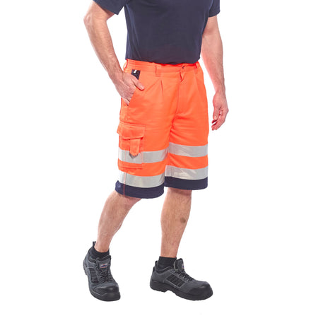 Portwest E043 Hi-Vis Contrast Shorts