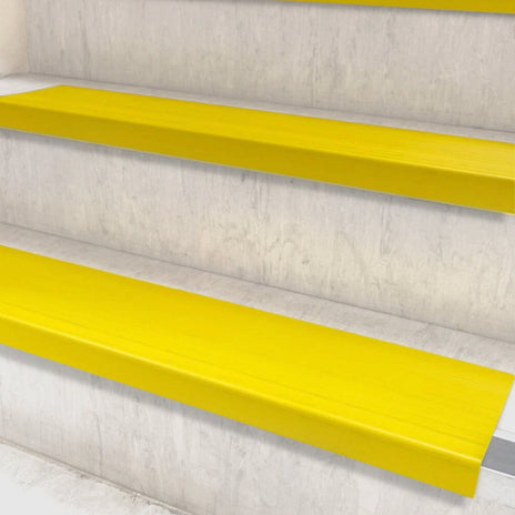 Stair Protection Square Nosing Yellow 760mm x 185mm - Trade Pack of 50
