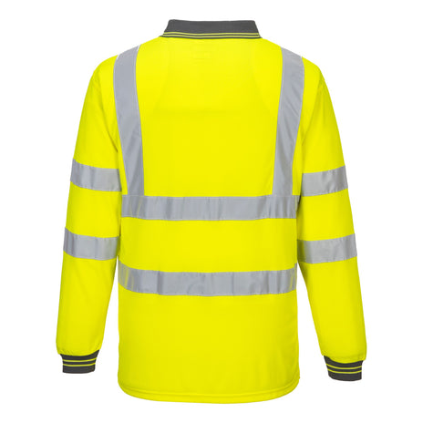 Portwest S277 Hi-Vis Long Sleeve Polo Shirt