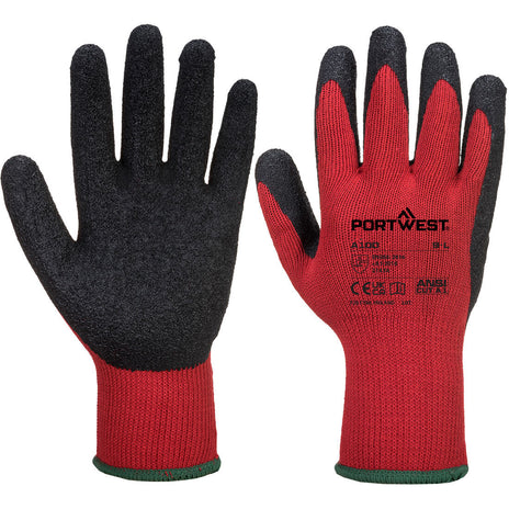 Portwest A100 Premium Latex Grip Glove (Pack of 12)