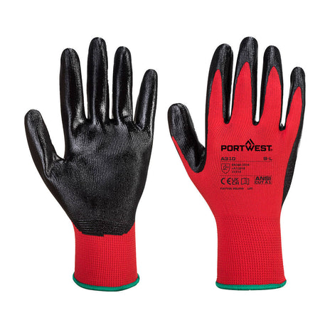 Portwest A310 Flexo Grip Nitrile Palm Coated Glove (Pack of 12)