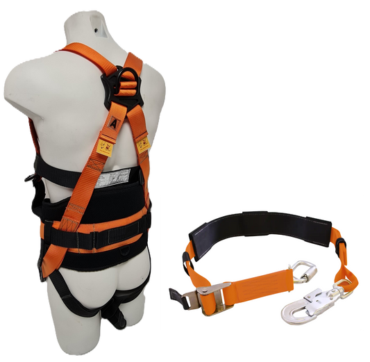 ARESTA Coms Harness Kit, Positioning Belt Harness and AF-610 Pole Strap - AK-C01S